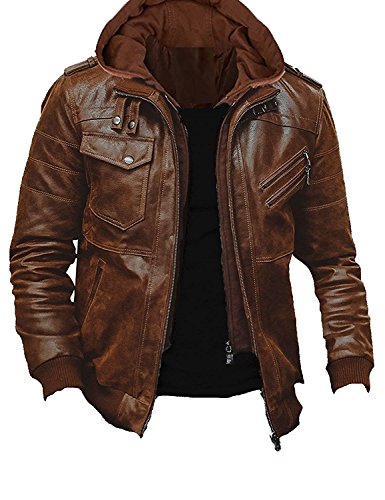 Luis Leather पुरुषों की टैन लैम्बस्किन
